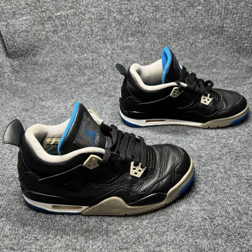 Jordan Air‎ Jordan 4 Retro GS 7Y Black Motorsport 408452-006
